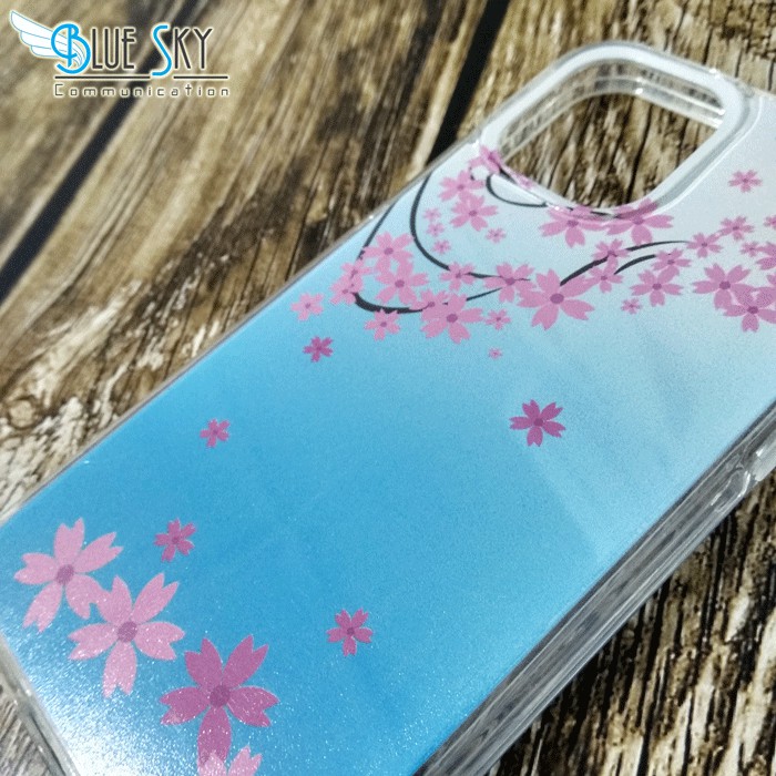 CASING PREMIUM SOFTCASE HARDCASE ANTICRACK MOTIF SAKURA IPHONE 11 PRO