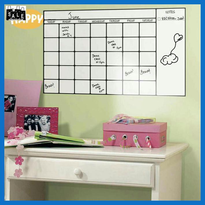 

STICKERWALL- STIKER WHITE BOARD / STIKER PAPAN TULIS 45CMX2METER -ASLIIII.