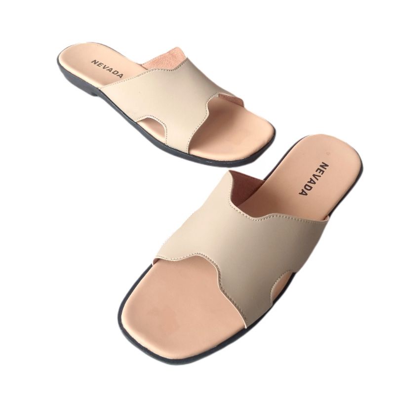 Sandal Sendal Flat Wanita Nevada