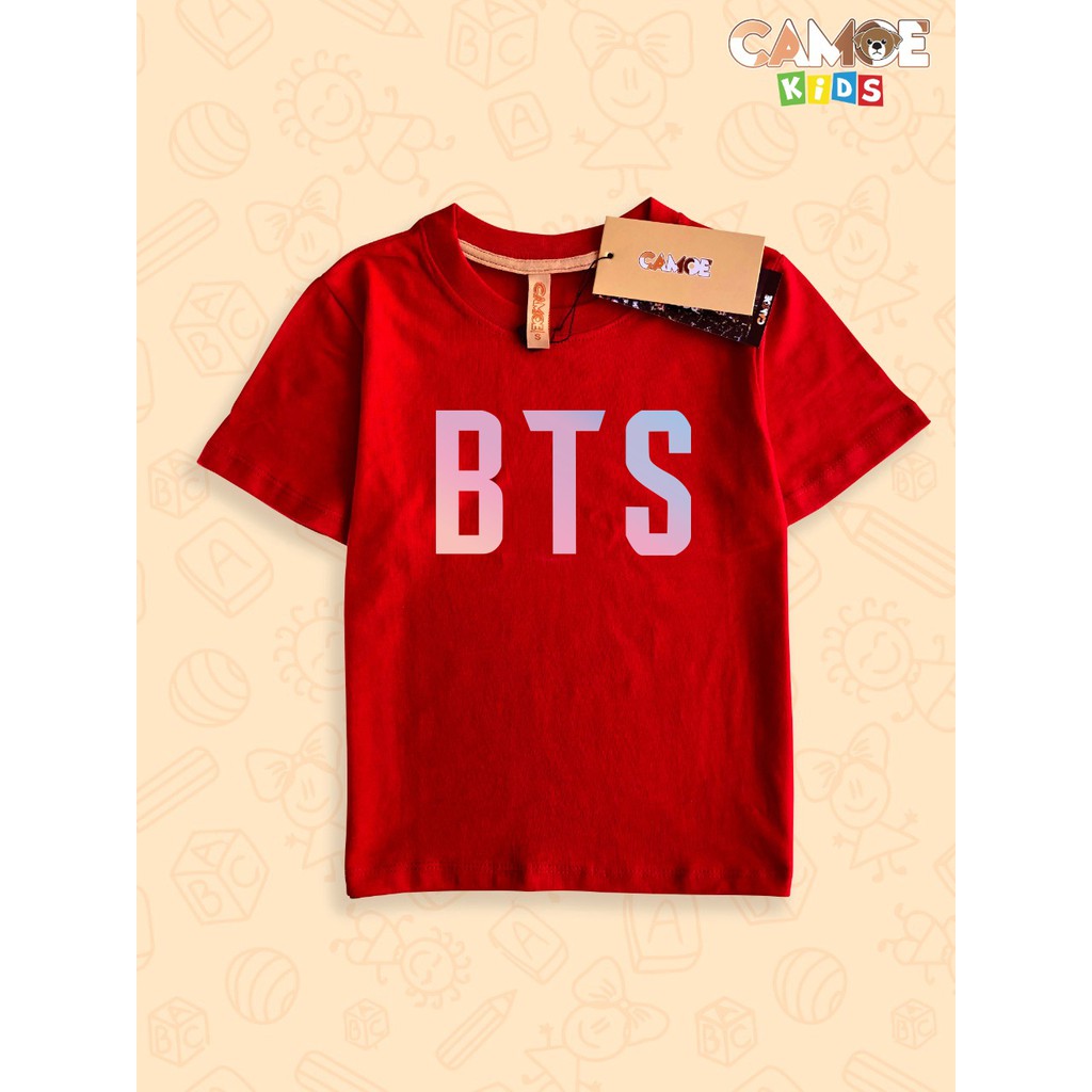 baju kaos anak kids BTS galaxy army