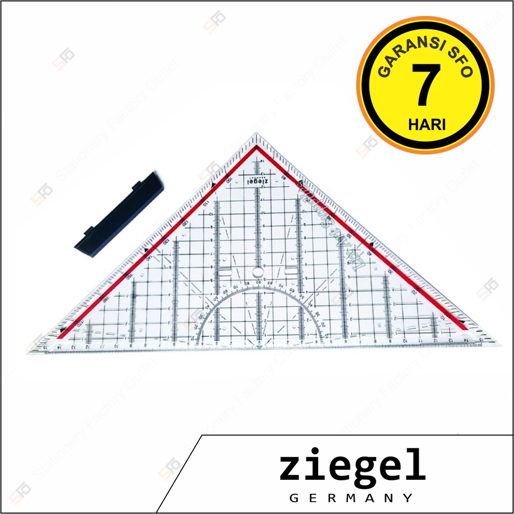 

Penggaris Teknik Segitiga Ziegel 30cm - 819430 - SFO Semarang Official