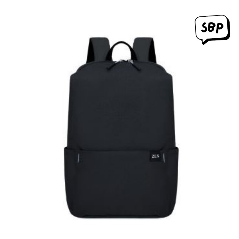 Tas Ransel Backpack Bahu Sekolah Kuliah Kerja Simple Tas Fashion Korea Pria/Wanita Terbaru 2022