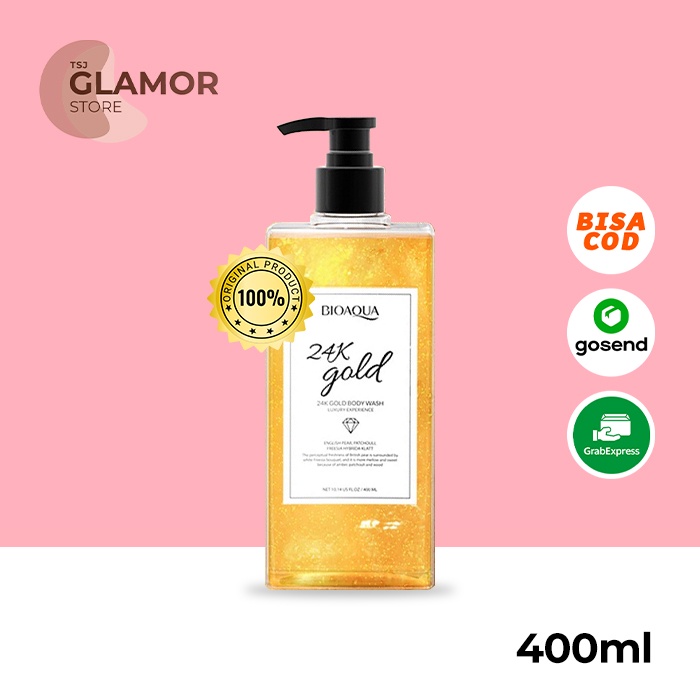 BIOAQUA 24K Gold Body Wash 400ml
