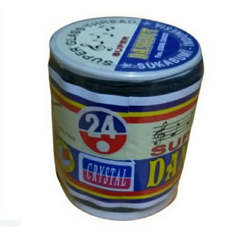 Benang Gelasan Layang Layang Bahan Katun Benang Jahit Super Dangdut Panjang 2000 Yard Ukuran 24