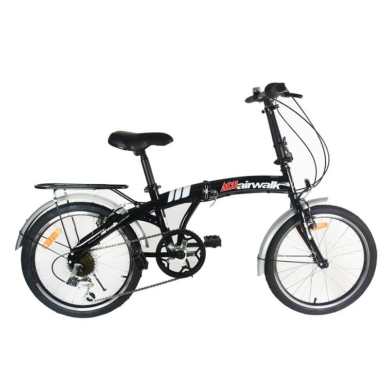 Sepeda Lipat Airwalk Expresso Sepeda Lipat 20 Inci 6-Speed