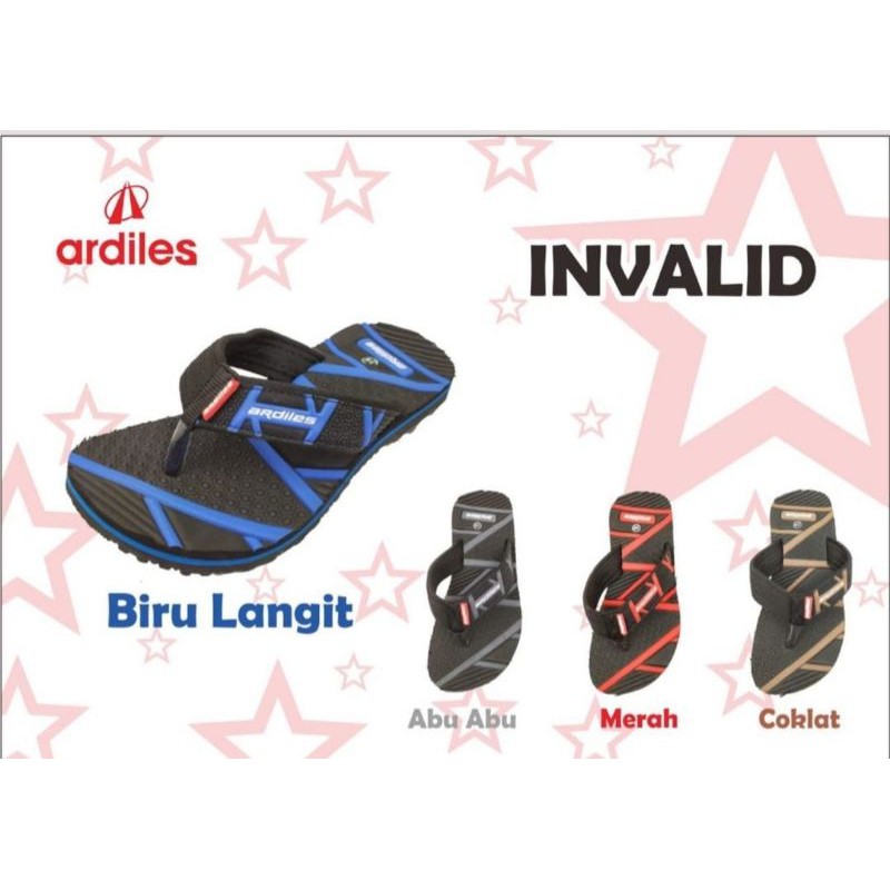 sandal anak remaja cowok ardiles invalid