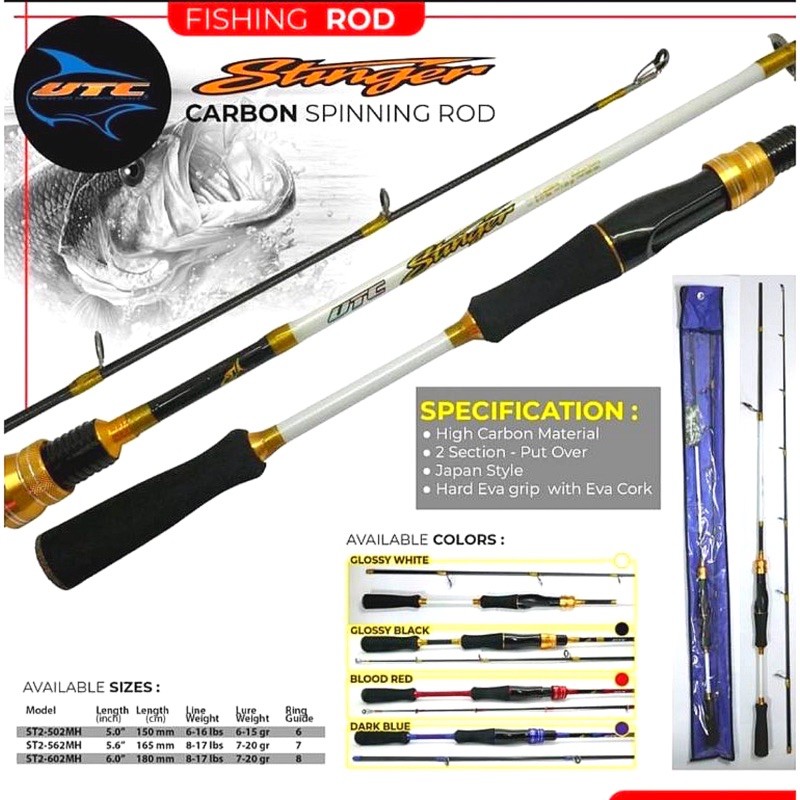 JORAN SPINNING UTECATE STINGER 150cm-180cm