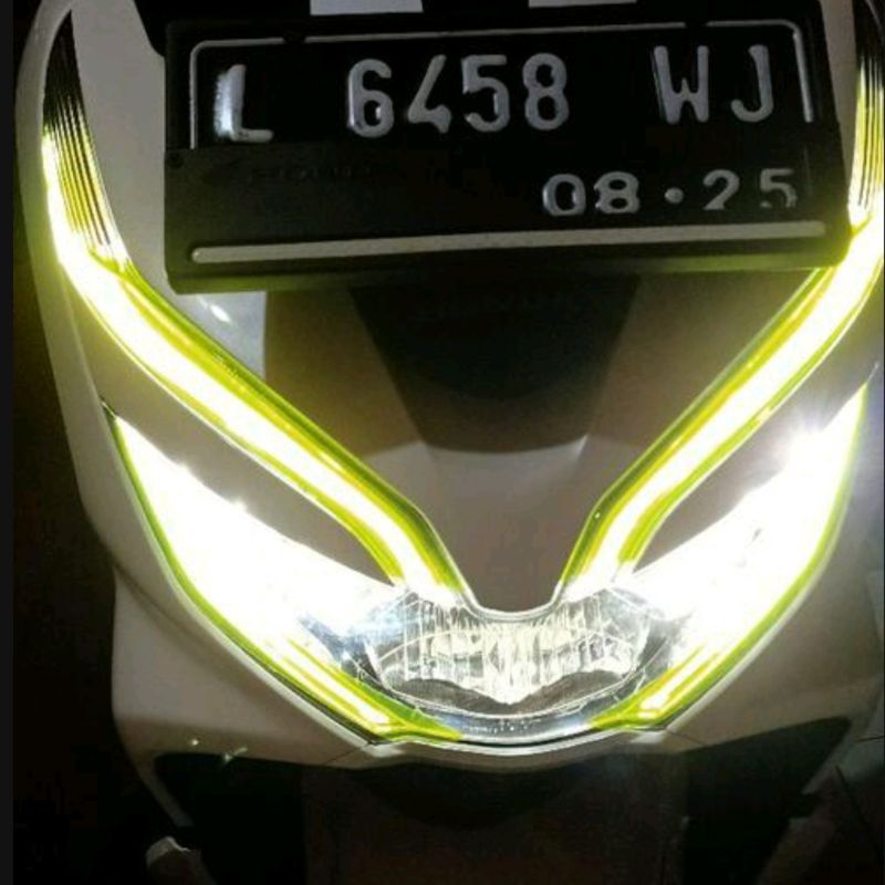 Stiker Alis pcx 150cc polos atas bawah terbaru