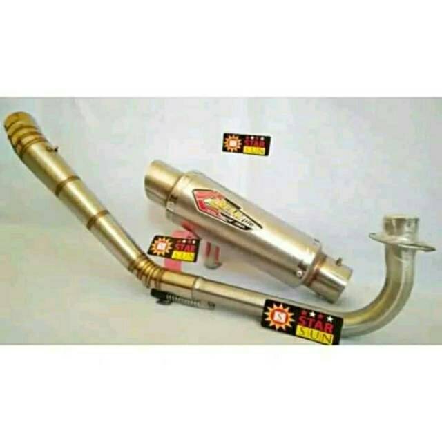 Knalpot Crimpie Road Race Jupiter Z