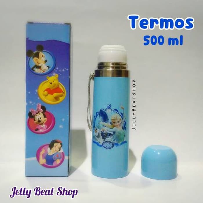 [Promo] Termos stainless karakter panas dingin 500 ml kecil