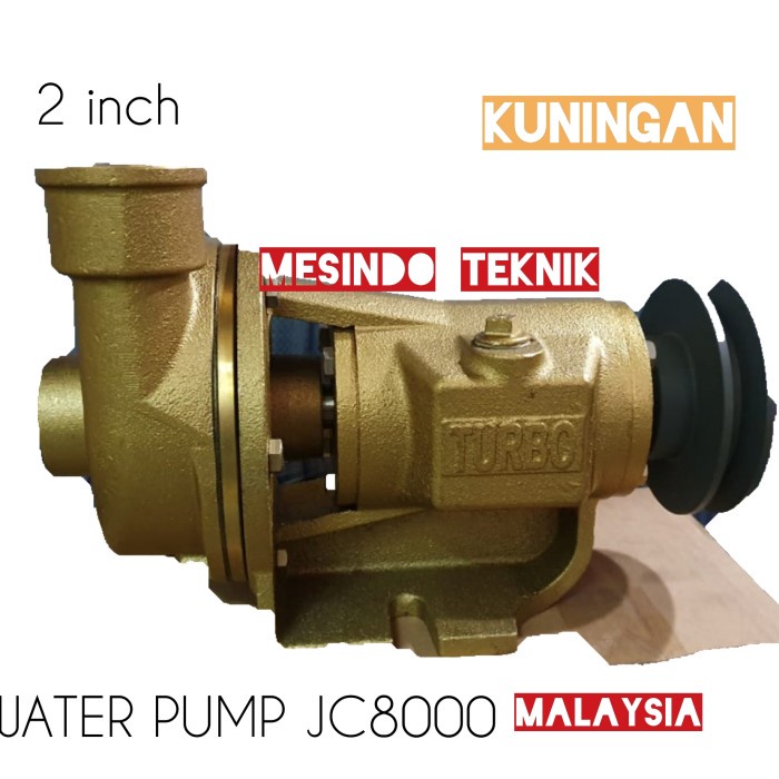 POMPA PC 8000 WATERPUMP TIPE JC8000 KUNINGAN UKURAN 2 INCH