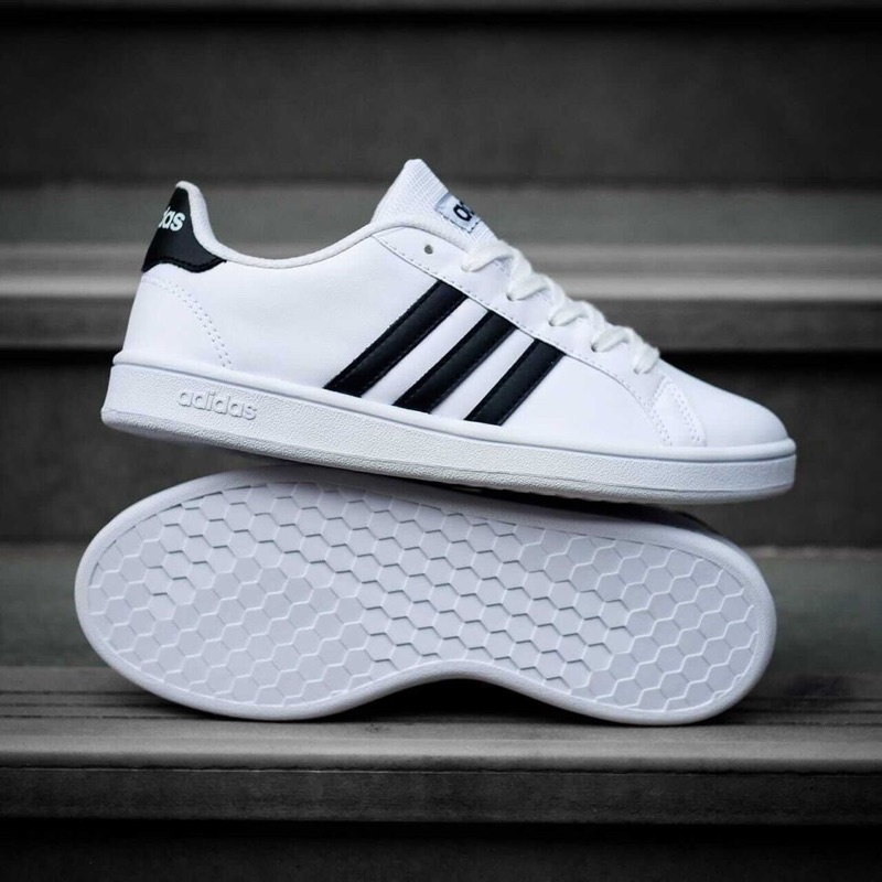 ADIDAS GRAND COURT WHITE BLACK ORIGINAL