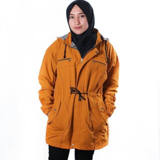 JAKET PARKA WANITA/CEWE KANVAS / JAKET MURAH / FREE ONGKIR / FASHION