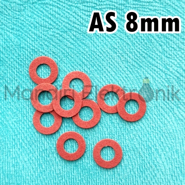 10pcs Ring fiber AS 8mm Kipas Angin Ring Blender - Cincin Pisau Blender 8 mm 10pcs - Ring Fiber Kipas Agin per 10 pc