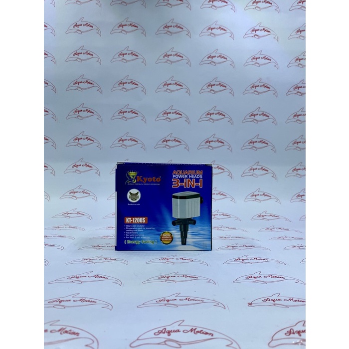 Mesin Pompa Aquarium Kolam Hidroponik Power Head KYOTO KT 1200 S