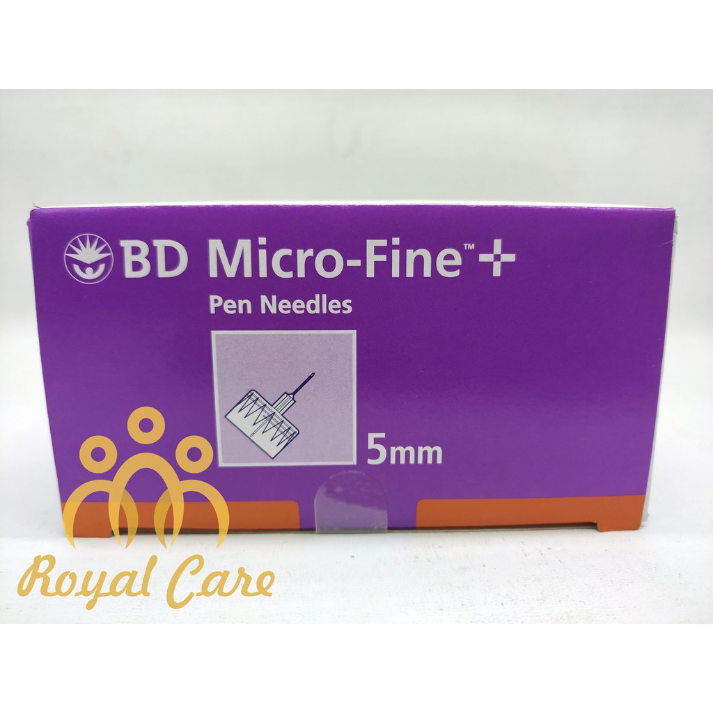 

BD Micro-Fine Pen Needles 0.25mm (31G) x 5 mm isi 100pcs