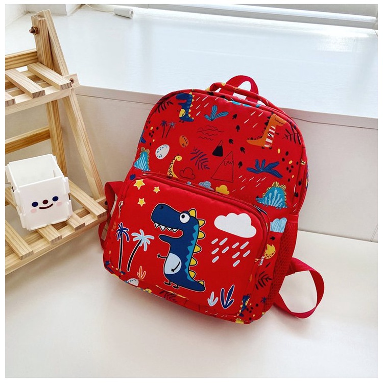 LittleAaron TAS DINOS&amp;UNICORN BREAK RANSEL import anak resleting backpack anak laki perempuan