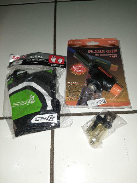 Mancis Gas Korek Gas Torch Flame Korek Api Bara Jet Unik Outdoor Edc