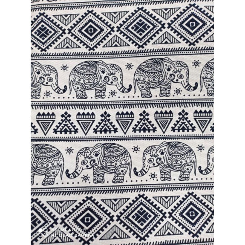 Kain Kanvas Meteran Gajah