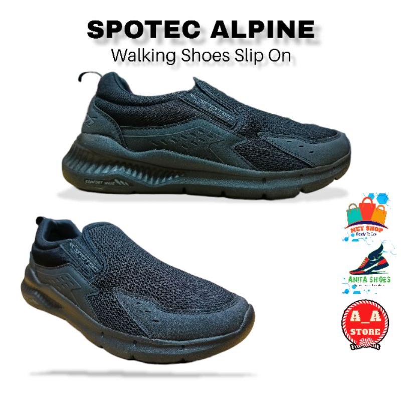 Spotec Alpine Walking Shoes | Sepatu Slip On Spotec Alpine