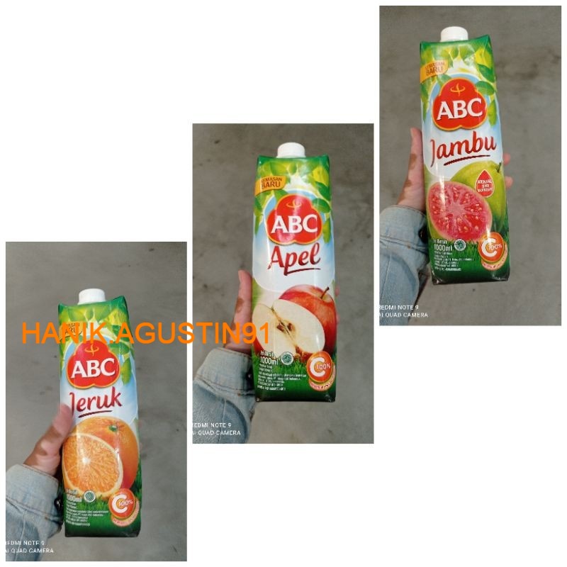 

ABC Jus Jeruk / Jus Jambu / Jus Apel 1 L