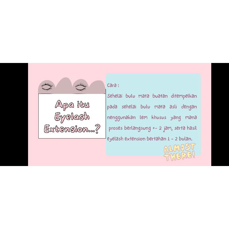 2 SOFT FILE (pdf & video mp4) dan BUKU BERJILID RING materi kursus eyelash Extension (Book Eyelash)