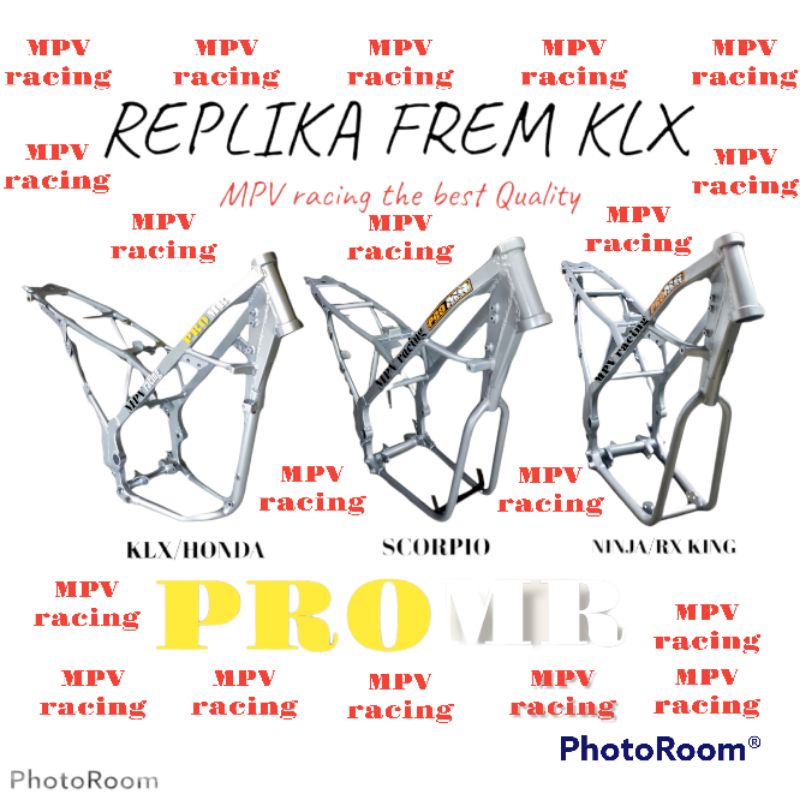 ROLING SASIS REPLIKA (RANGKA_KLX), BF, GORDON, D-TRACKER, & TIPE S L G