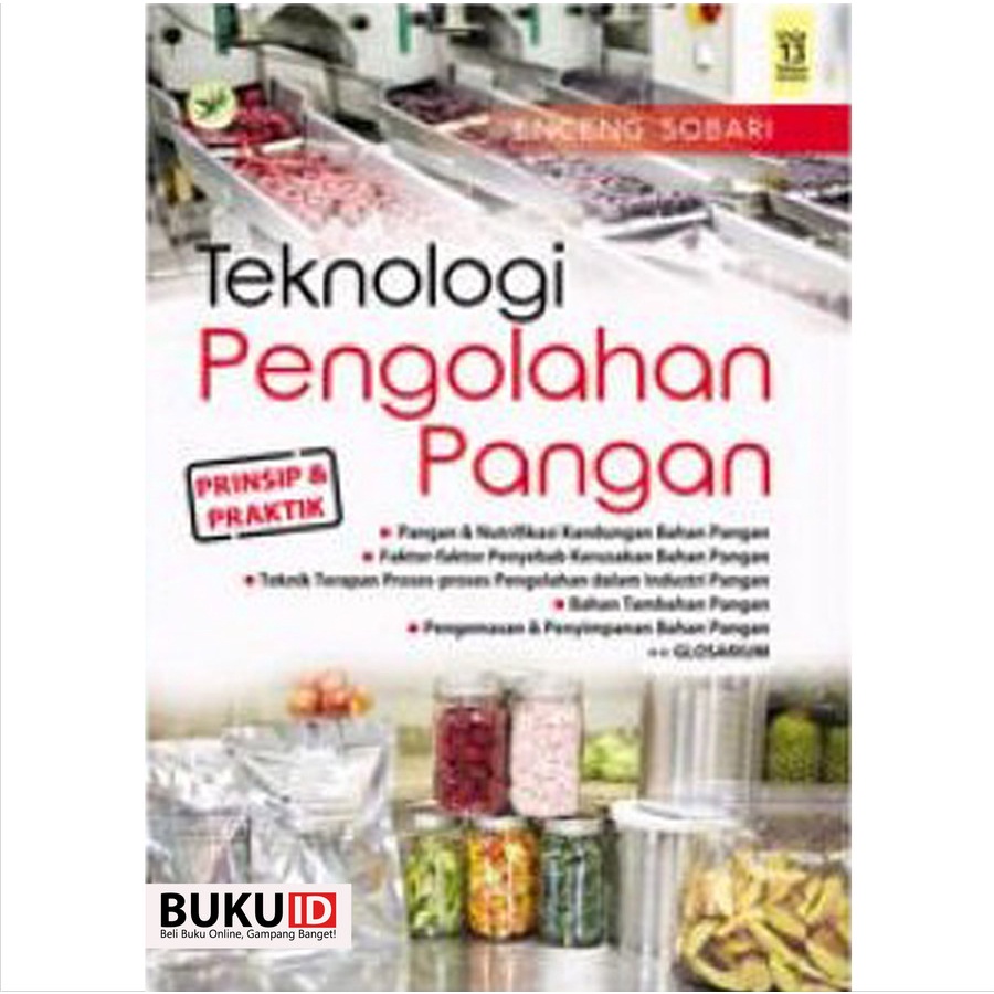 Jual Buku Teknologi Pengolahan Pangan - Original | Shopee Indonesia