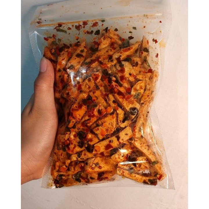 

Basreng stik Bumbu Basah Daun jeruk/Basreng pedas 250 gram