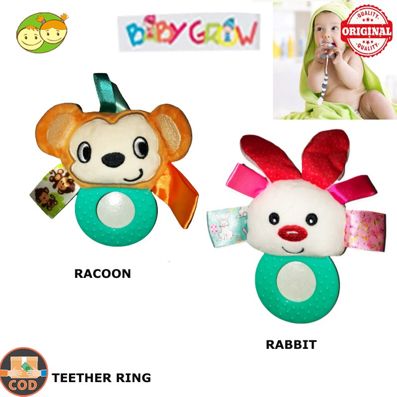RATTLE DONUT MAINAN GIGIT BAYI TEETHER BAYI CARTERS SNI NEW