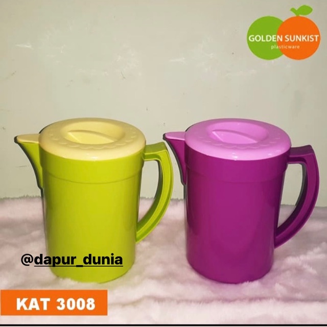Eskan / teko air plastik golden sunkist kecil ( KAT3008 )