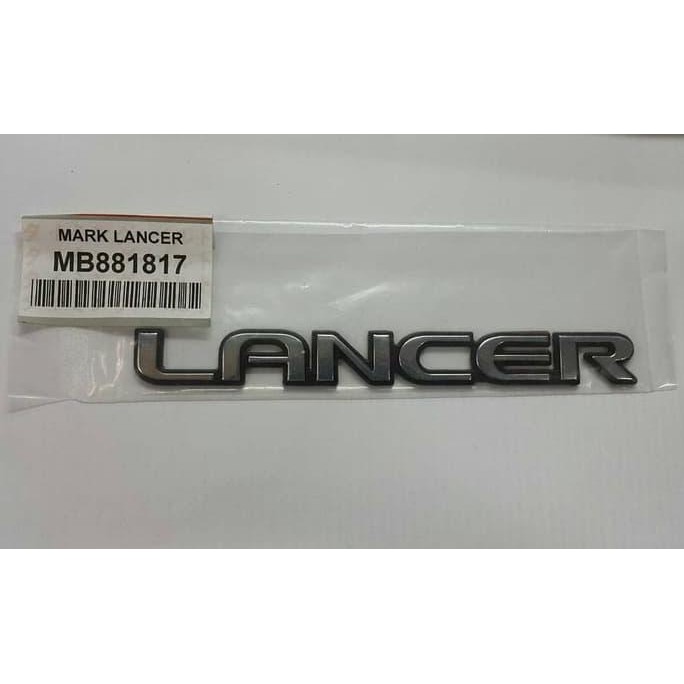 EMBLEM LANCER EVO 3 EMBLEM LOGO BAGASI MITSUBISHI LANCER