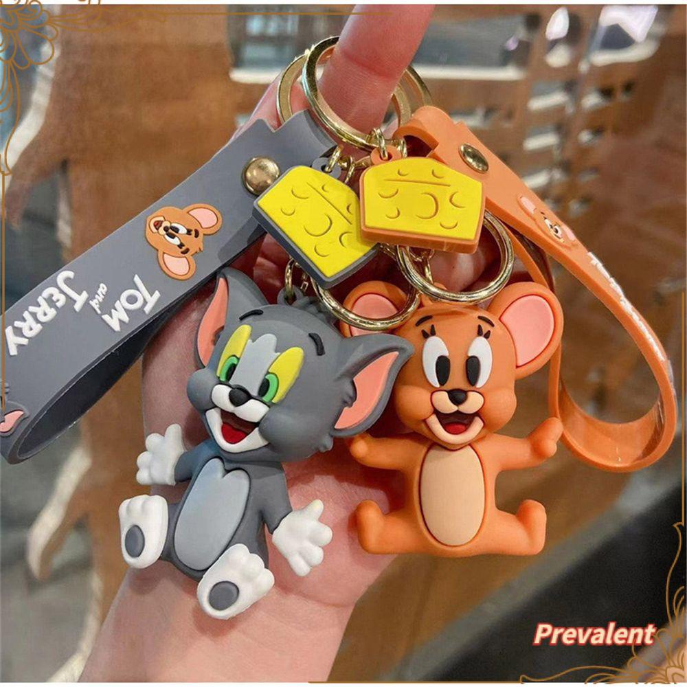 Gantungan Kunci Bentuk Kartun Lucu Bahan PVC Untuk Anak