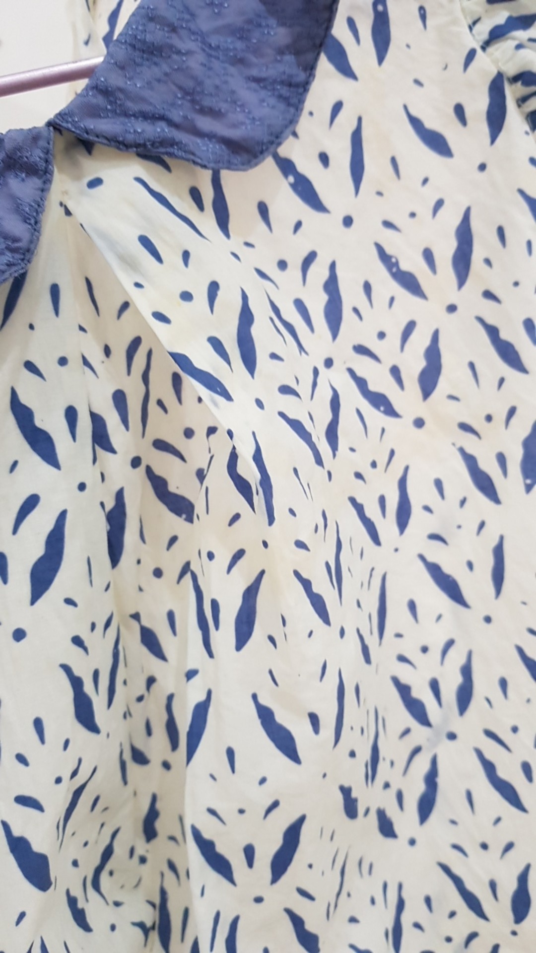 Batik Anak Janied Top Dusty Blue