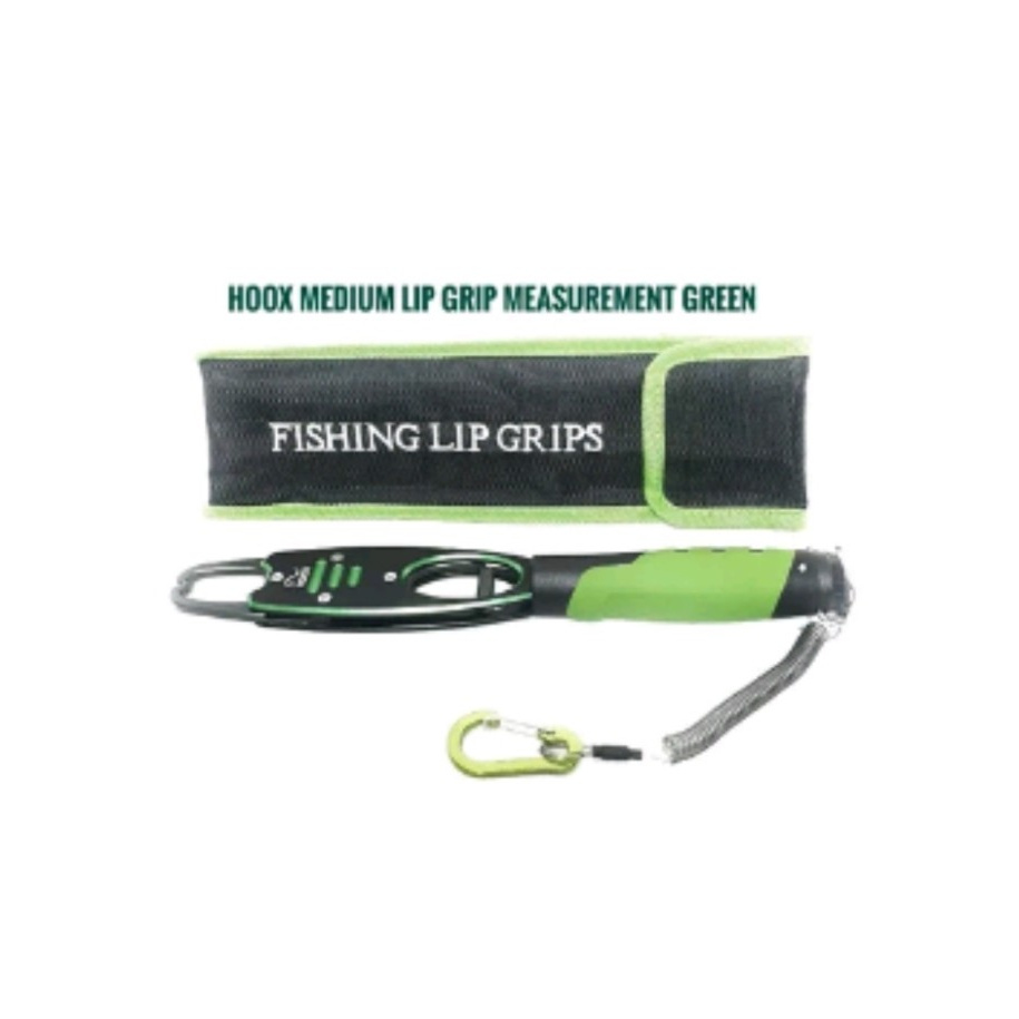 Hoox Lip Grip Medium With Measurement Green