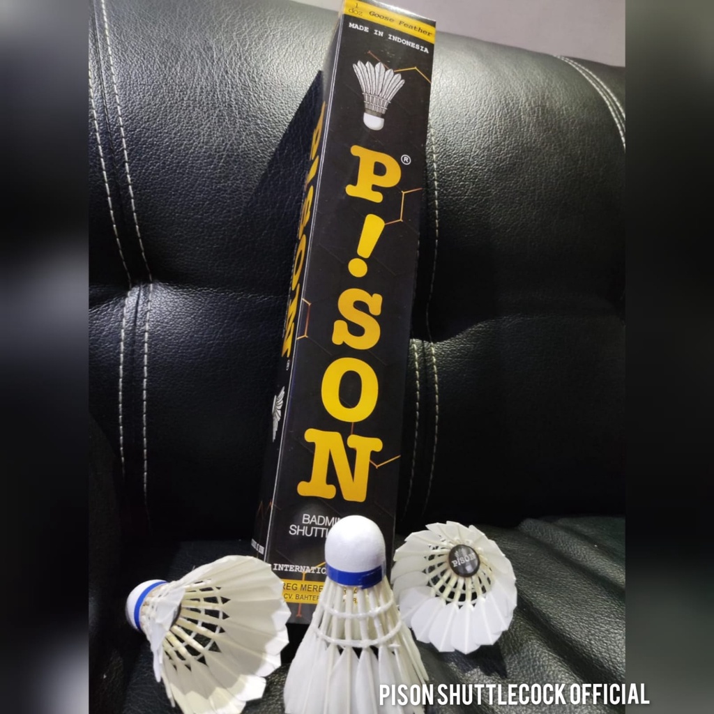 SHUTTLECOCK PISON GOLD / SHUTTLECOCK PISON / KOK BULUTANGKIS / SHUTTLECOCKS / KOK BADMINTON