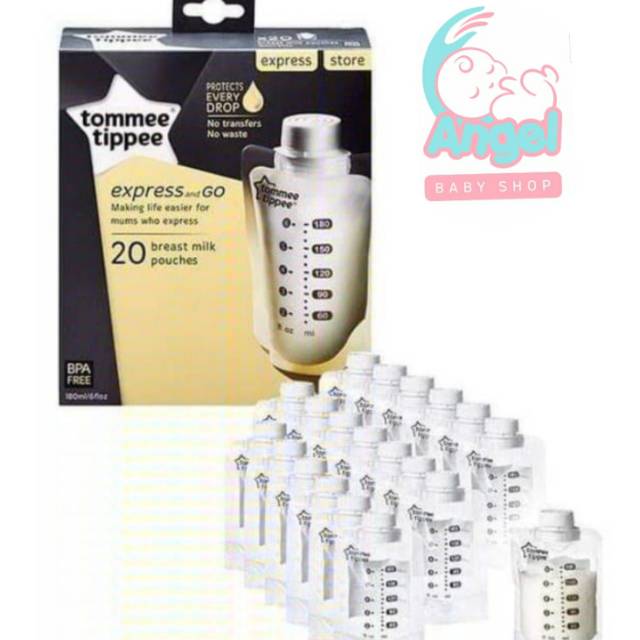 Tommee tippee express and go 20 pouches