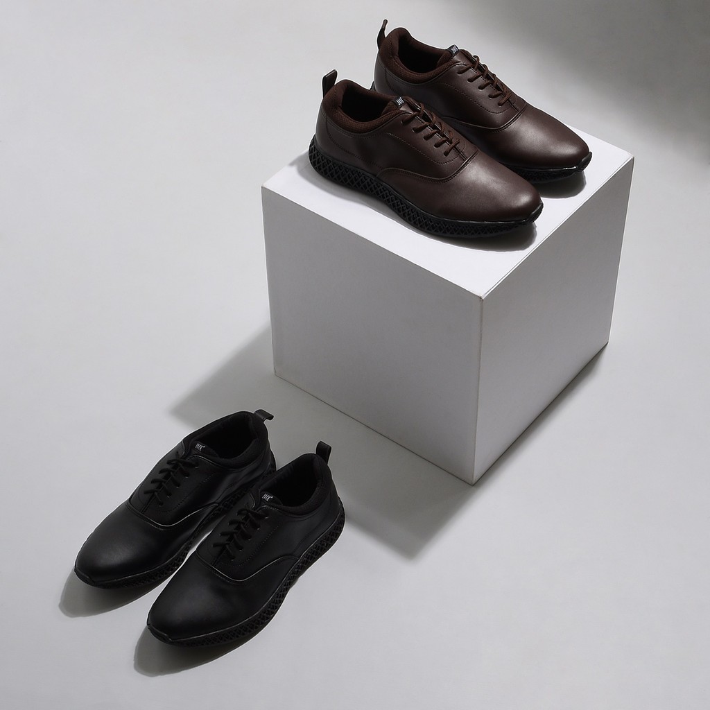 GARRICK BLACK |ManNeedMe x Jack| Sepatu Oxford Pria | Pantofel Formal