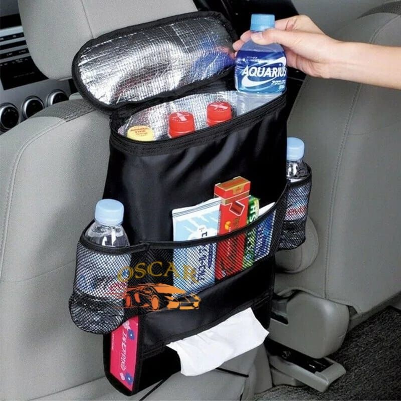 Tas Barang Mobil Multifungsi Back Seat Gantung Belakang Jok Tisu Botol