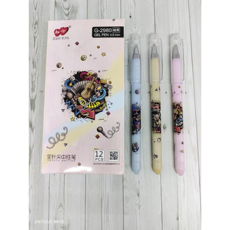 

pen gel zhi xin 2980 music