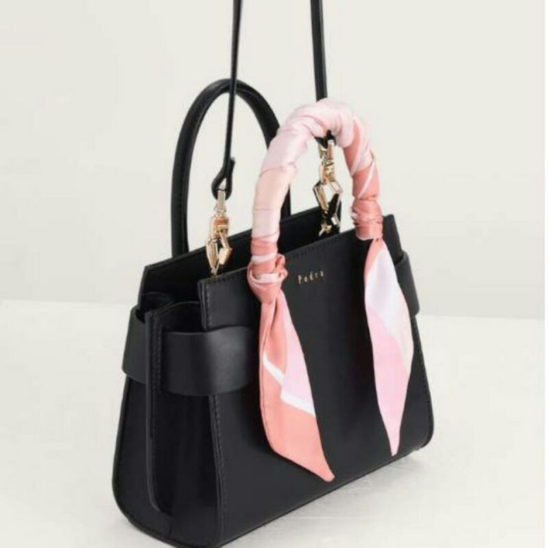 PEDRO TRAPEZE SCARF HANDLE ORIGINAL / TAS TOP HANDLE / TAS SELEMPANG / TAS WANITA IMPORT m