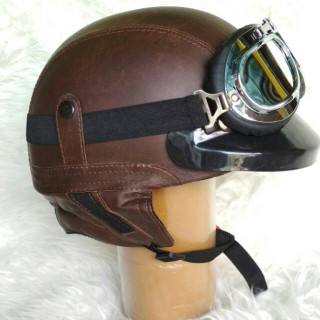 Helm Kulit SNI Club Coklat