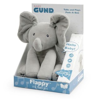 elephant toy that plays peek a boo