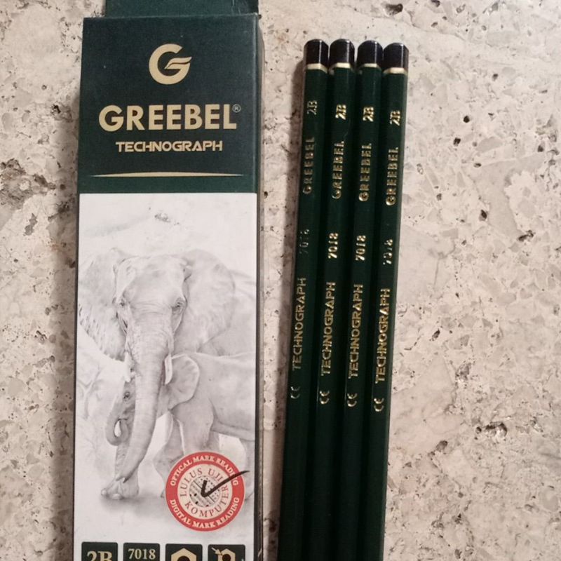 

Pensil Greebel 2B
