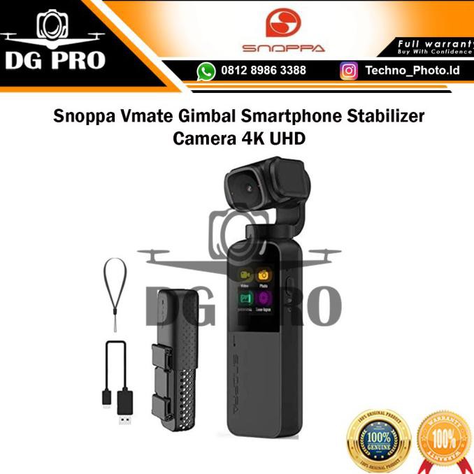 Snoppa Vmate Gimbal Smartphone Stabilizer Camera 4K Ultra Hd
