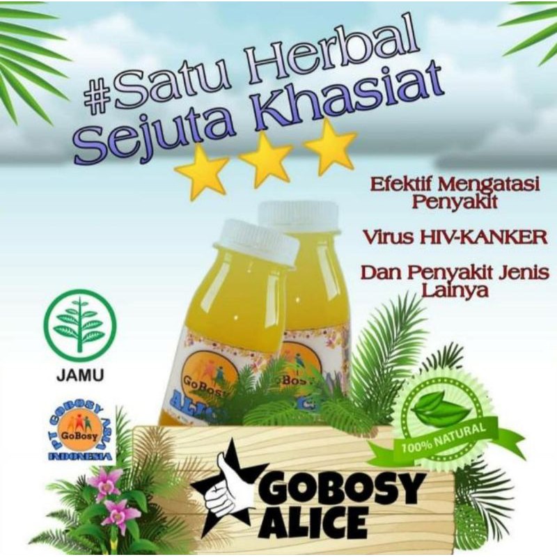 OBAT HIV,DIABETS,KANKER GOBOSY ALICE HERBAL