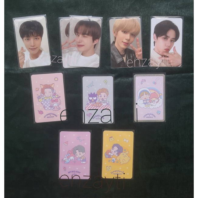 PC TRADING CARD SANRIO A NCT TAEIL KUN JUNGWOO SHOTARO RENJUN MARK YANGYANG