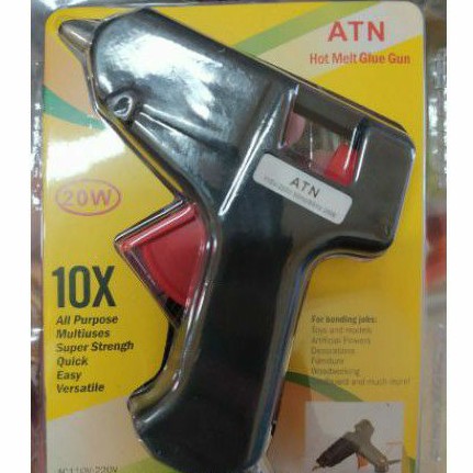 Lem Tembak Glue Gun 20 watt ATN , Alat Lem Glue Gun , Refill Glue Gun