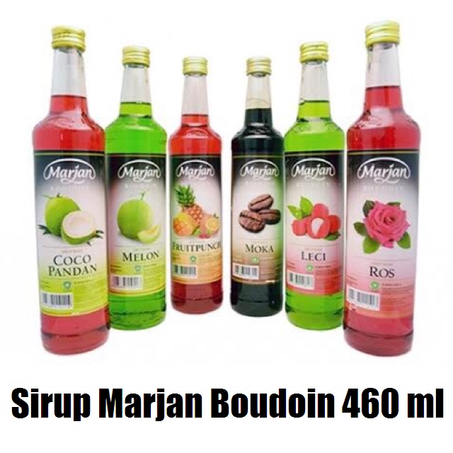 

(Cek Deskripsi) Sirup Marjan Boudoin 460 ml All Varian