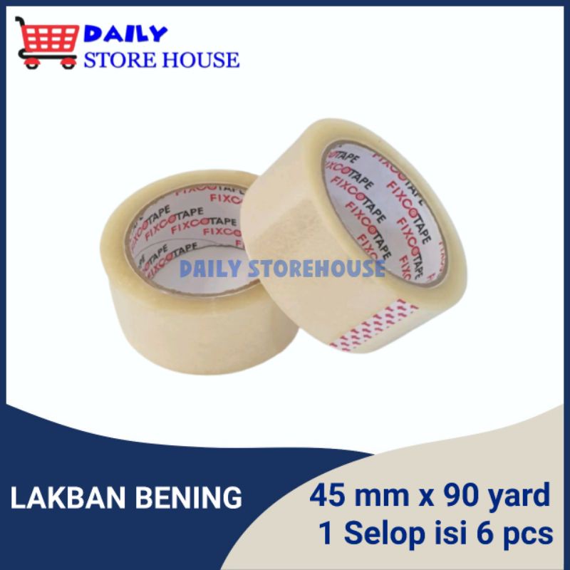 

Lakban Bening / Lakban Coklat (45mm*90y)